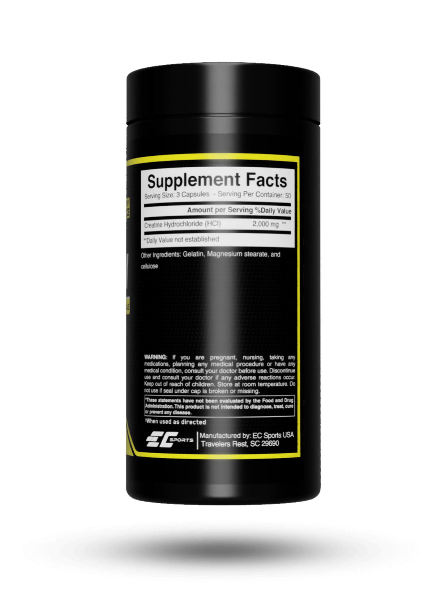 Creatine HCL – EC Sports Canada